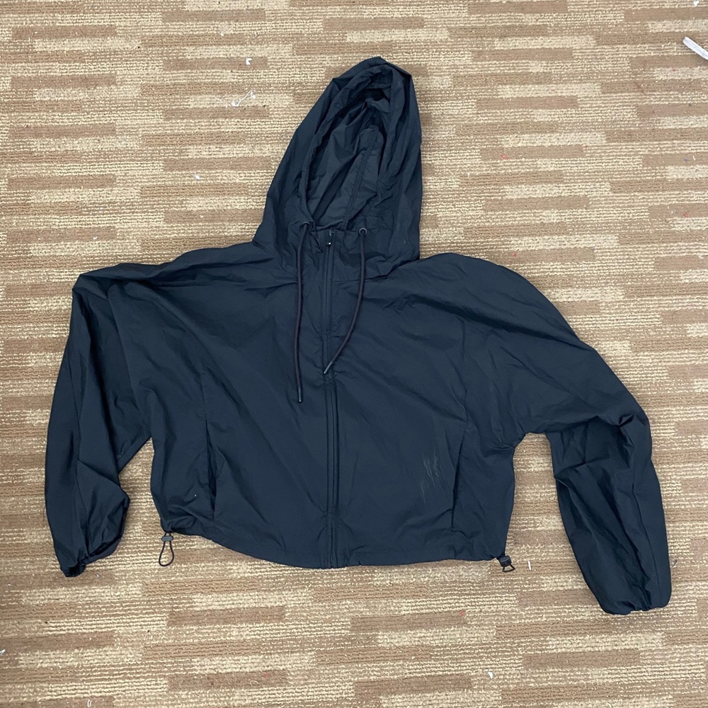 Black Women's Hooded Jacket